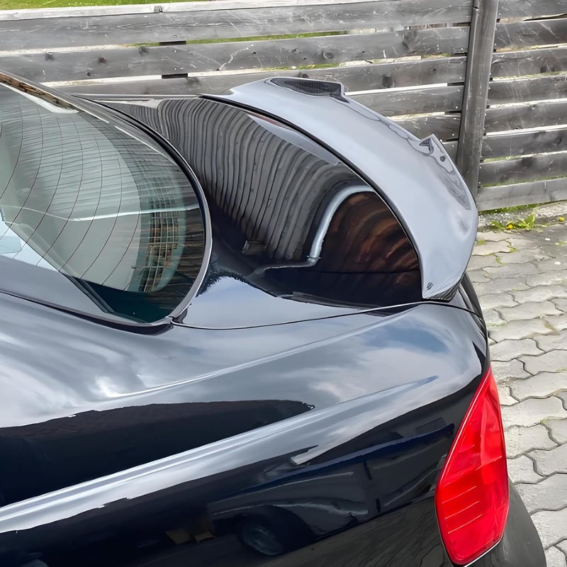 NeespoC Rear Trunk Spoiler Wing Fit for BMW 3 Series E90 Sedan 2006-2011 325i/ 328i/ 330i/ 335i/ 335d/ M3 Gloss Black PSM Style Decklid Lip Exterior Accessories - Image 4